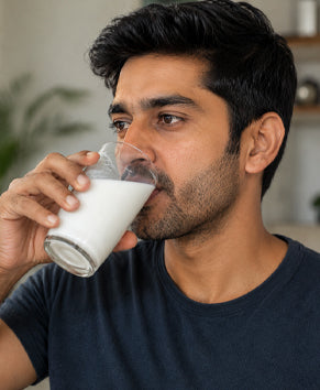 Have it Lukwarm Water or Milk