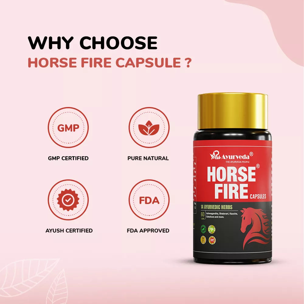 Horse Fire Capsule- Promotes Natural Energy and Daily Wellness