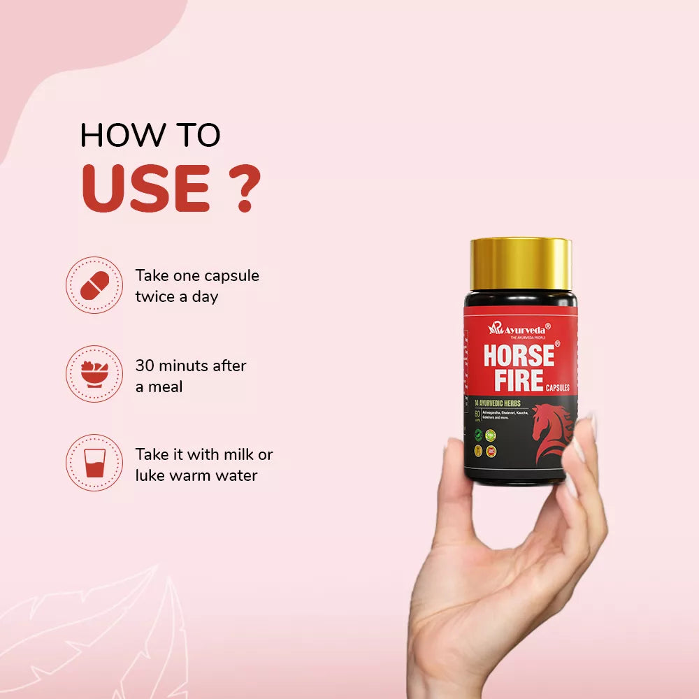 Horse Fire Capsule- Promotes Natural Energy and Daily Wellness