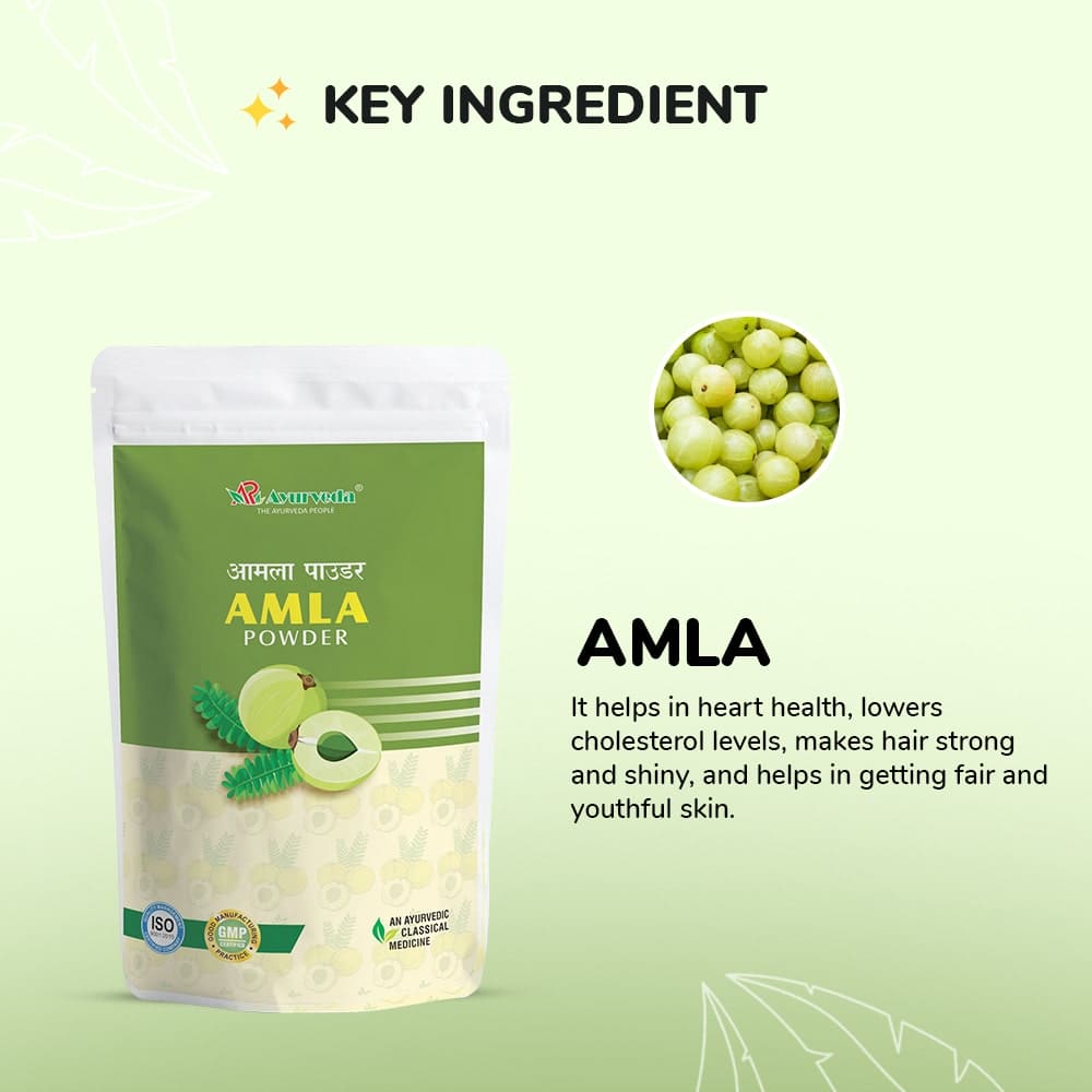 Amla Powder- Natural Care for Hair & Skin