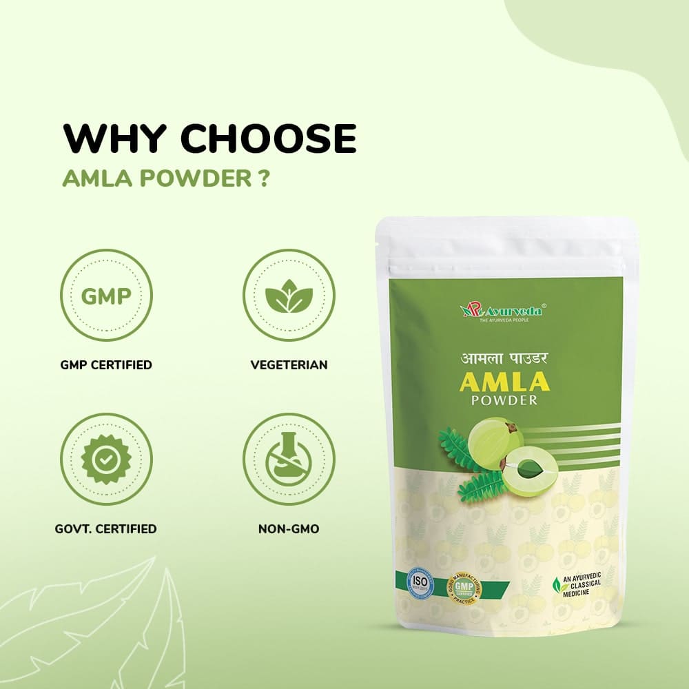 Amla Powder- Natural Care for Hair & Skin