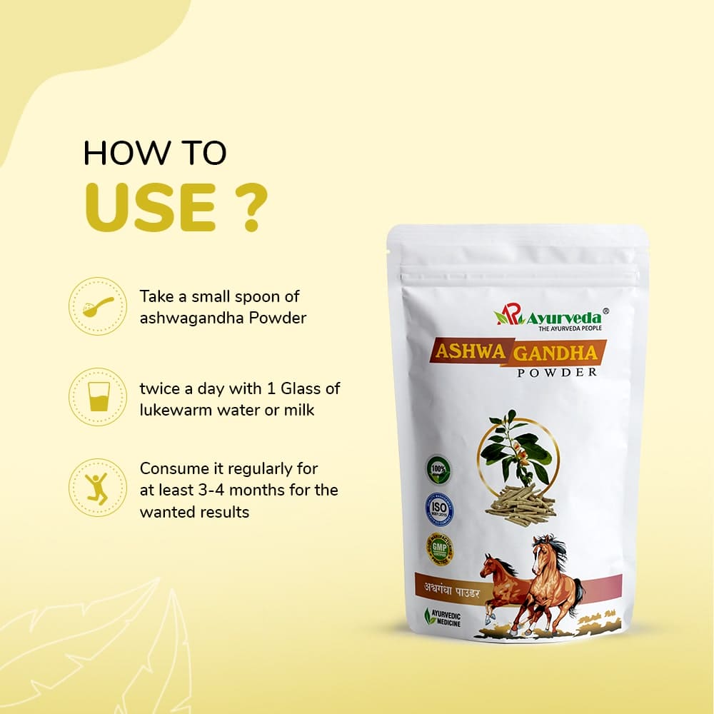 Ashwagandha Powder- Ayurvedic Strength & Weight Gain Powder