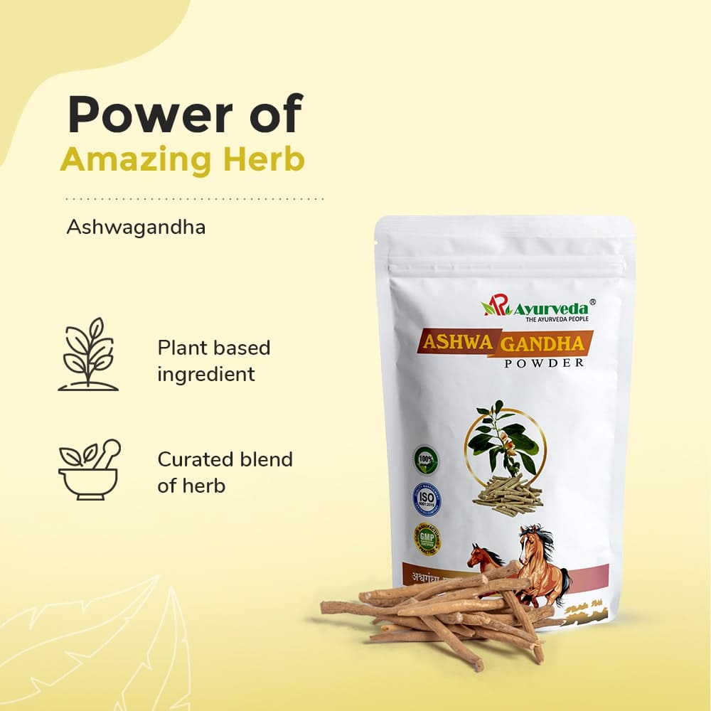 Ashwagandha Powder- Ayurvedic Strength & Weight Gain Powder