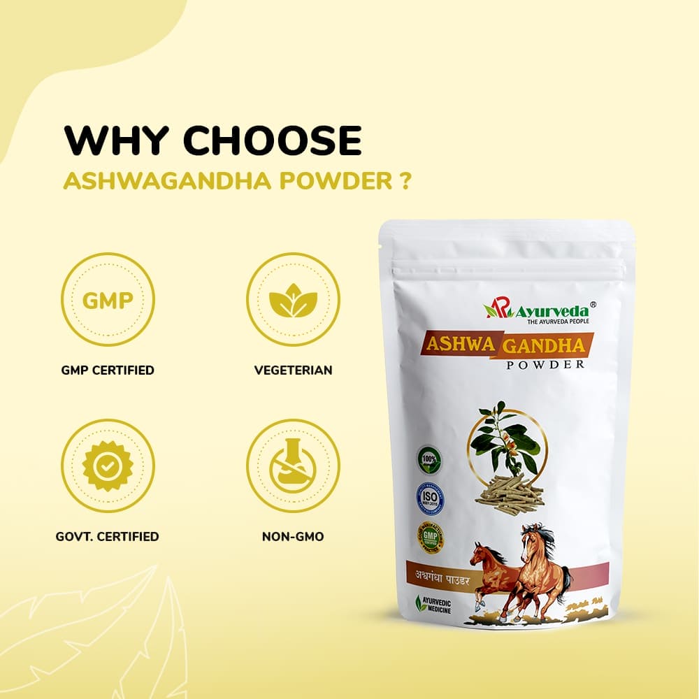 Ashwagandha Powder- Ayurvedic Strength & Weight Gain Powder