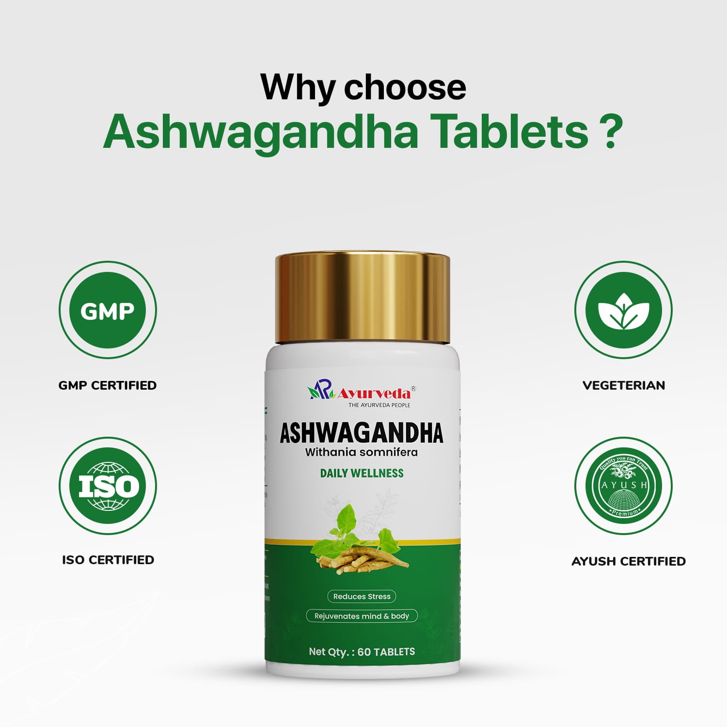 Ashwagandha Tablet- 60 Tablets