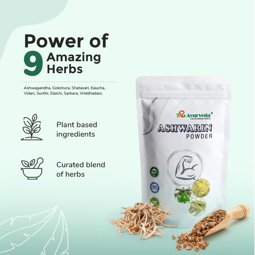 Ashwarin Powder- Ayurvedic Weight Gain Powder For Men