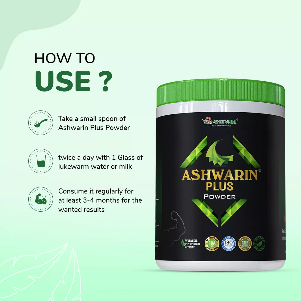 Ashwarin Plus Powder- Supports Strength & Muscle Growth