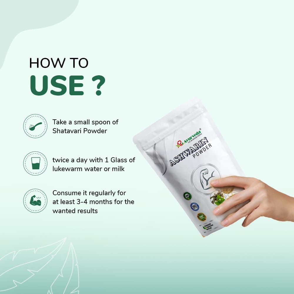 Ashwarin Powder- Ayurvedic Weight Gain Powder For Men