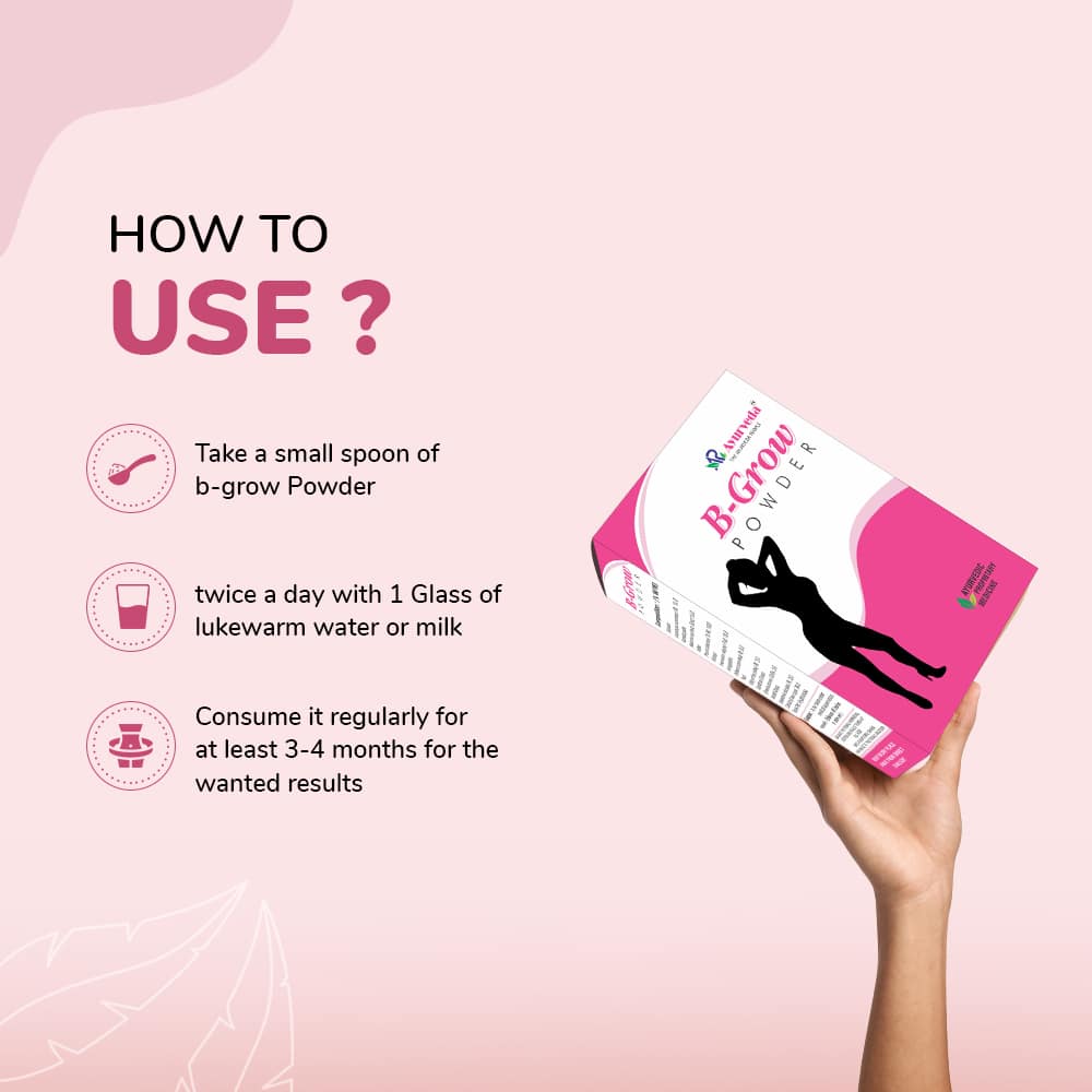 B Grow Powder- Ayurvedic Weight Gain Powder For Female