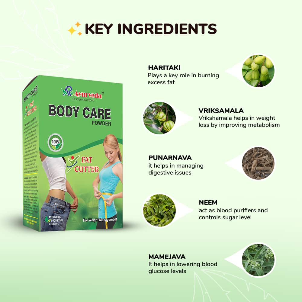 Body Care Powder- Ayurvedic Support to Weight Management