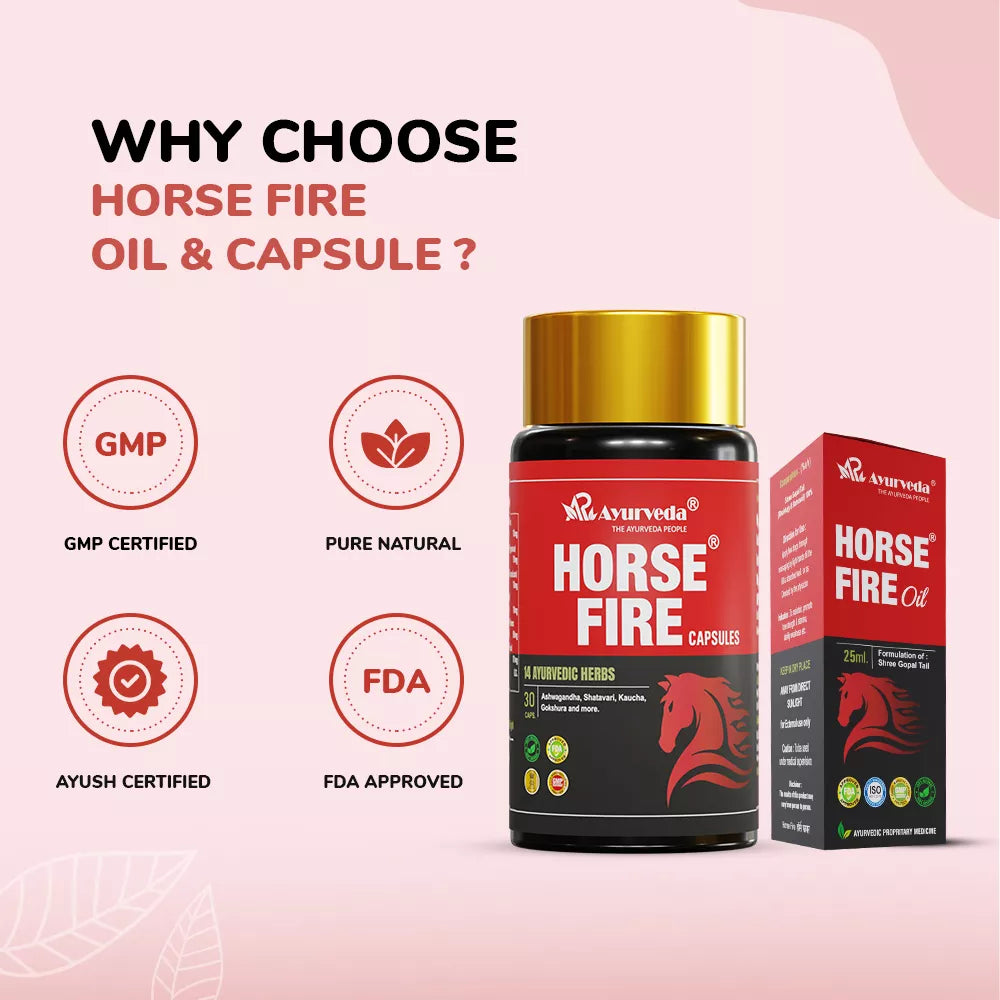 Horse Fire Capsule & Oil