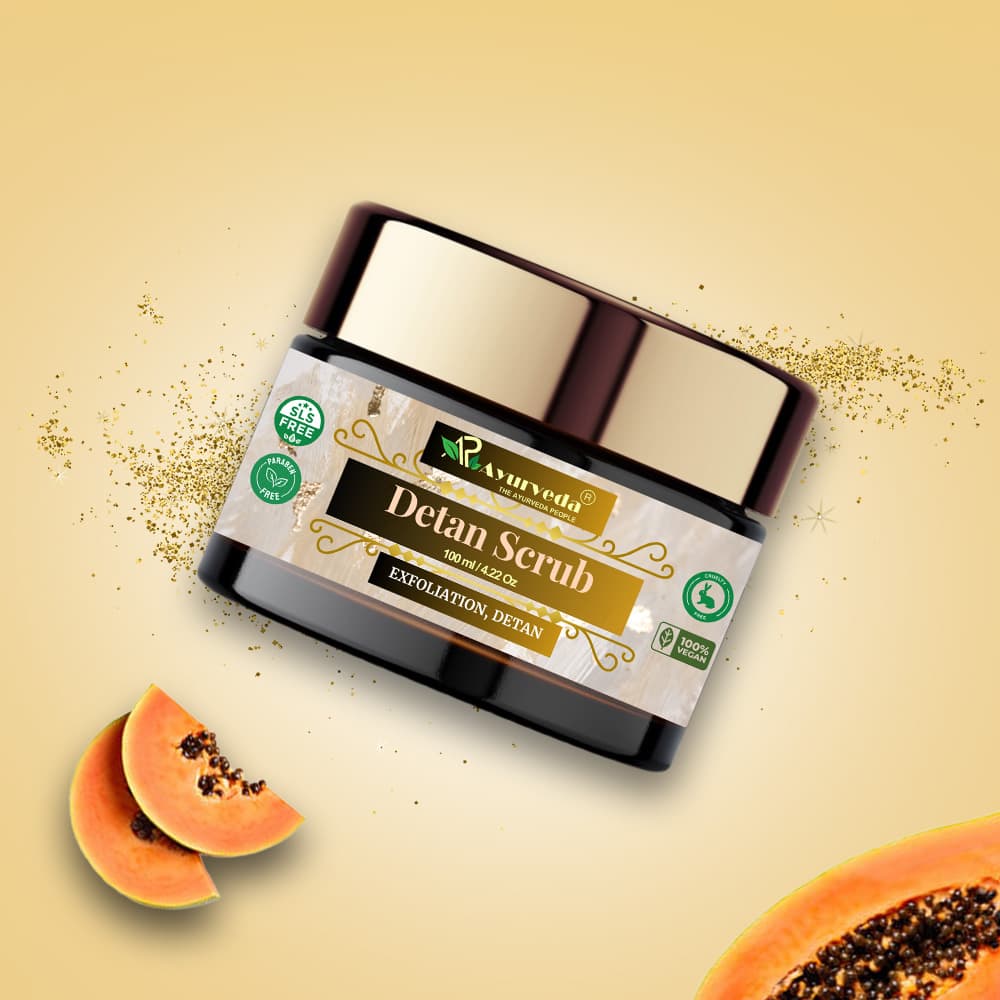 Detan Scrub- Quality Ayurvedic Glowing Skin Product
