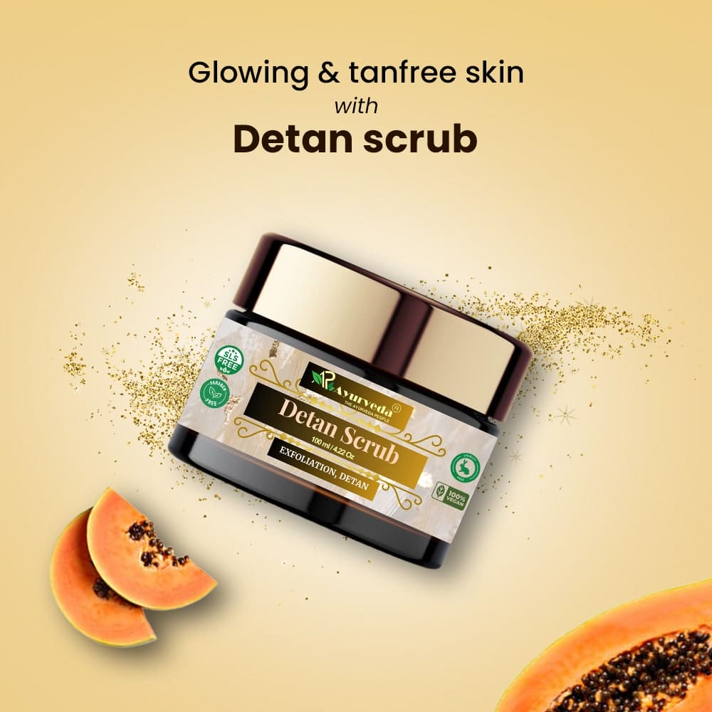 Detan Scrub- Quality Ayurvedic Glowing Skin Product