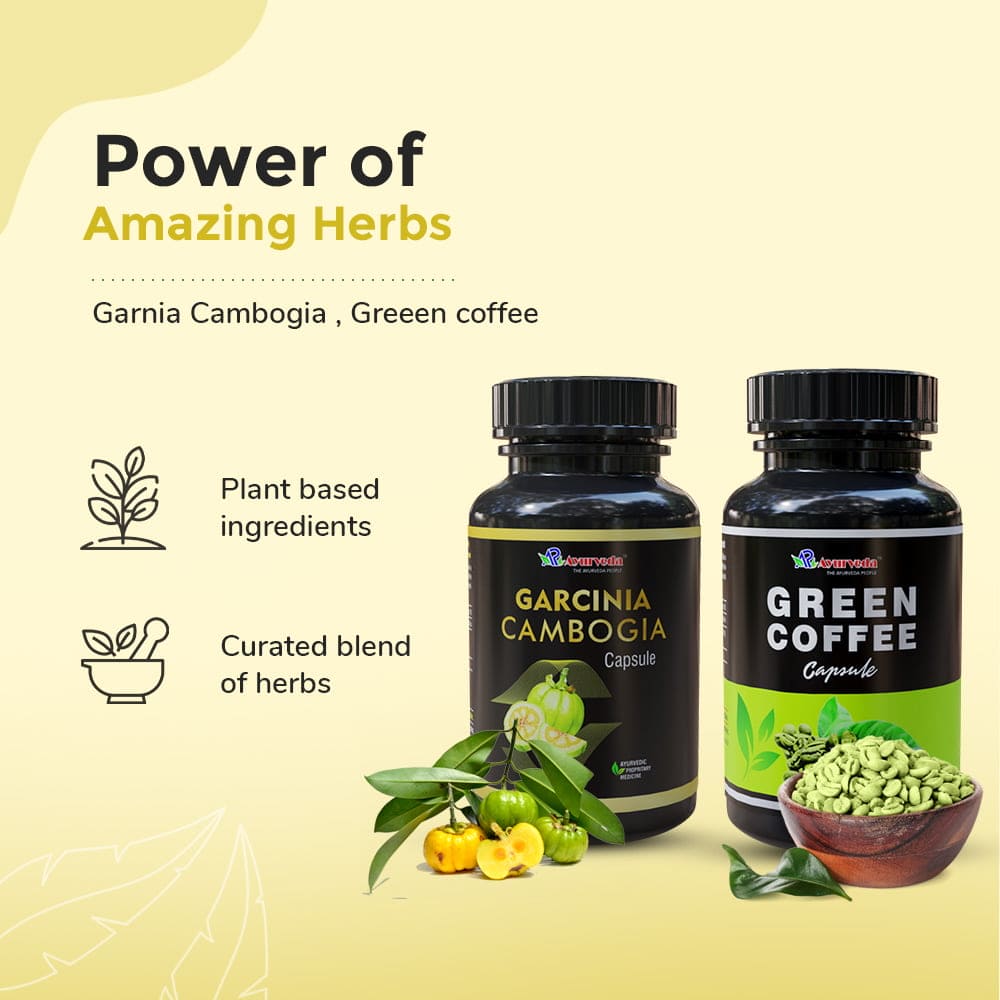 Garcinia Cambogia + Green Coffee Capsule- Weight Loss Combo Pack