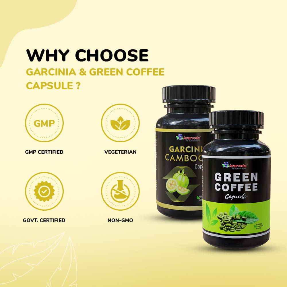 Garcinia Cambogia + Green Coffee Capsule- Weight Loss Combo Pack