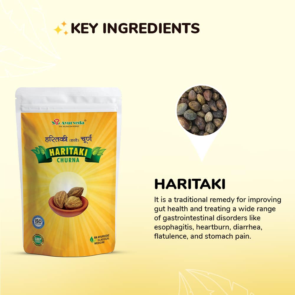 Haritaki Harde Churna- Natural Stomach Care Support