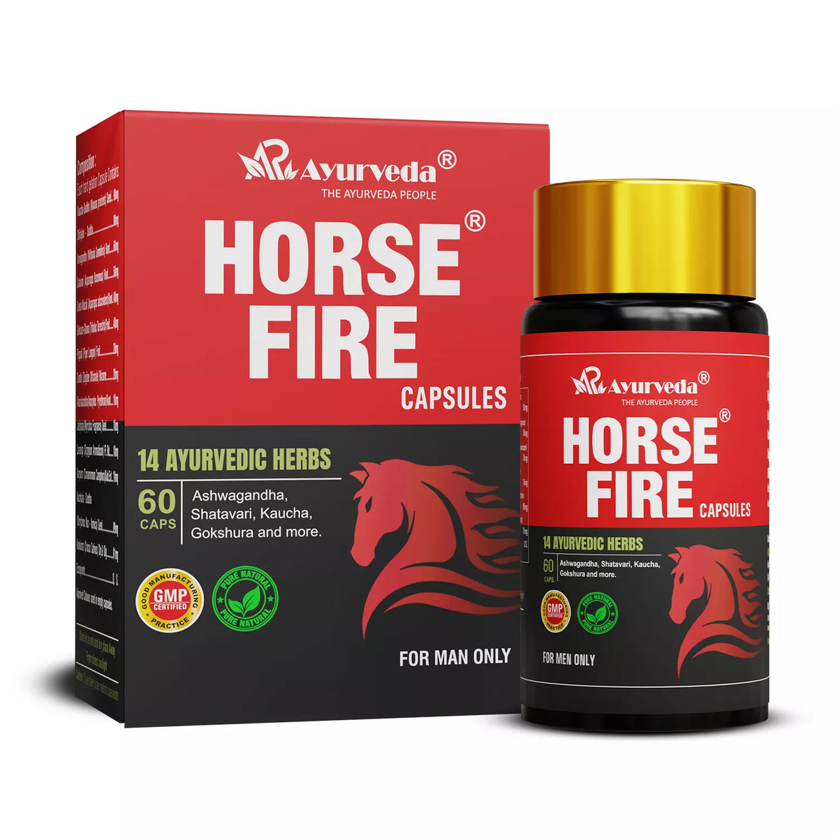 Horse Fire Capsule- Promotes Natural Energy and Daily Wellness