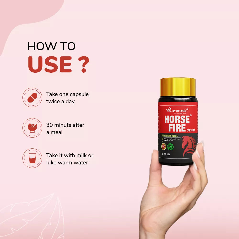 Horse Fire Capsule- Promotes Natural Energy and Daily Wellness