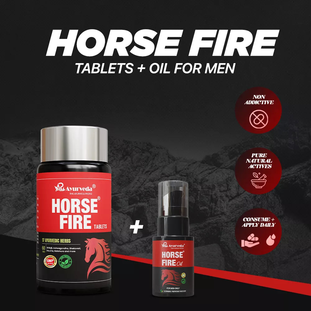 Horse Fire Tablet & Horse Fire Oil