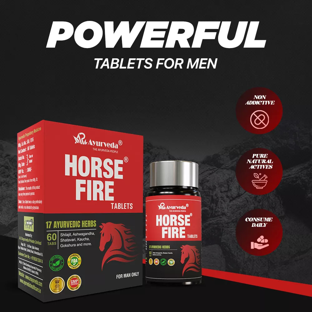 Horse Fire Tablets - Promotes Natural Energy and Daily Wellness