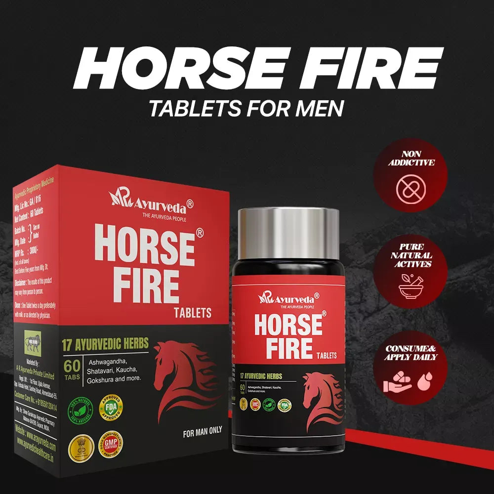 Horse Fire Tablet & Horse Fire Oil