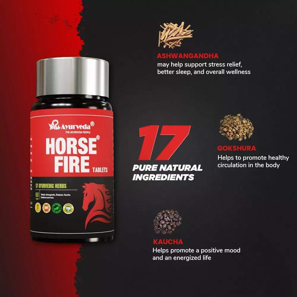 Horse Fire Tablet & Horse Fire Oil