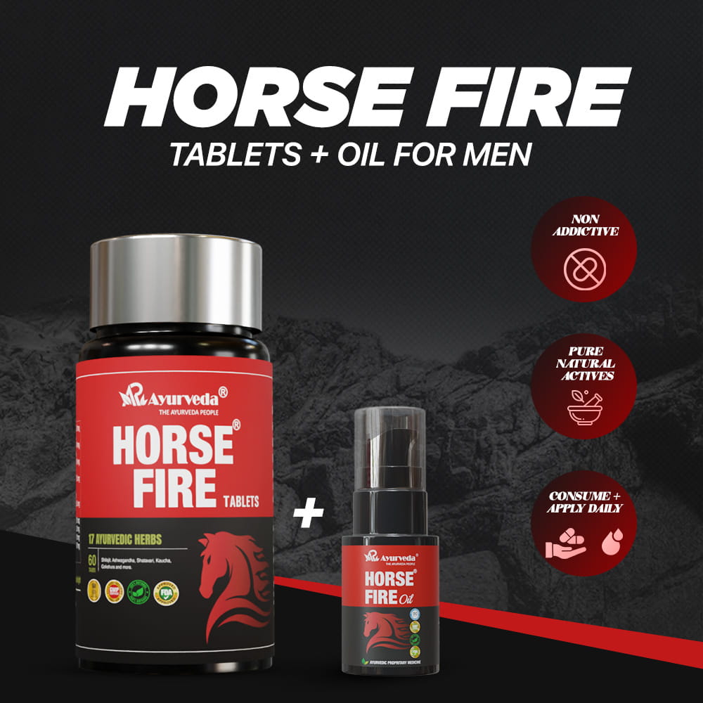 Horse Fire Tablets + Horse Fire Oil Free