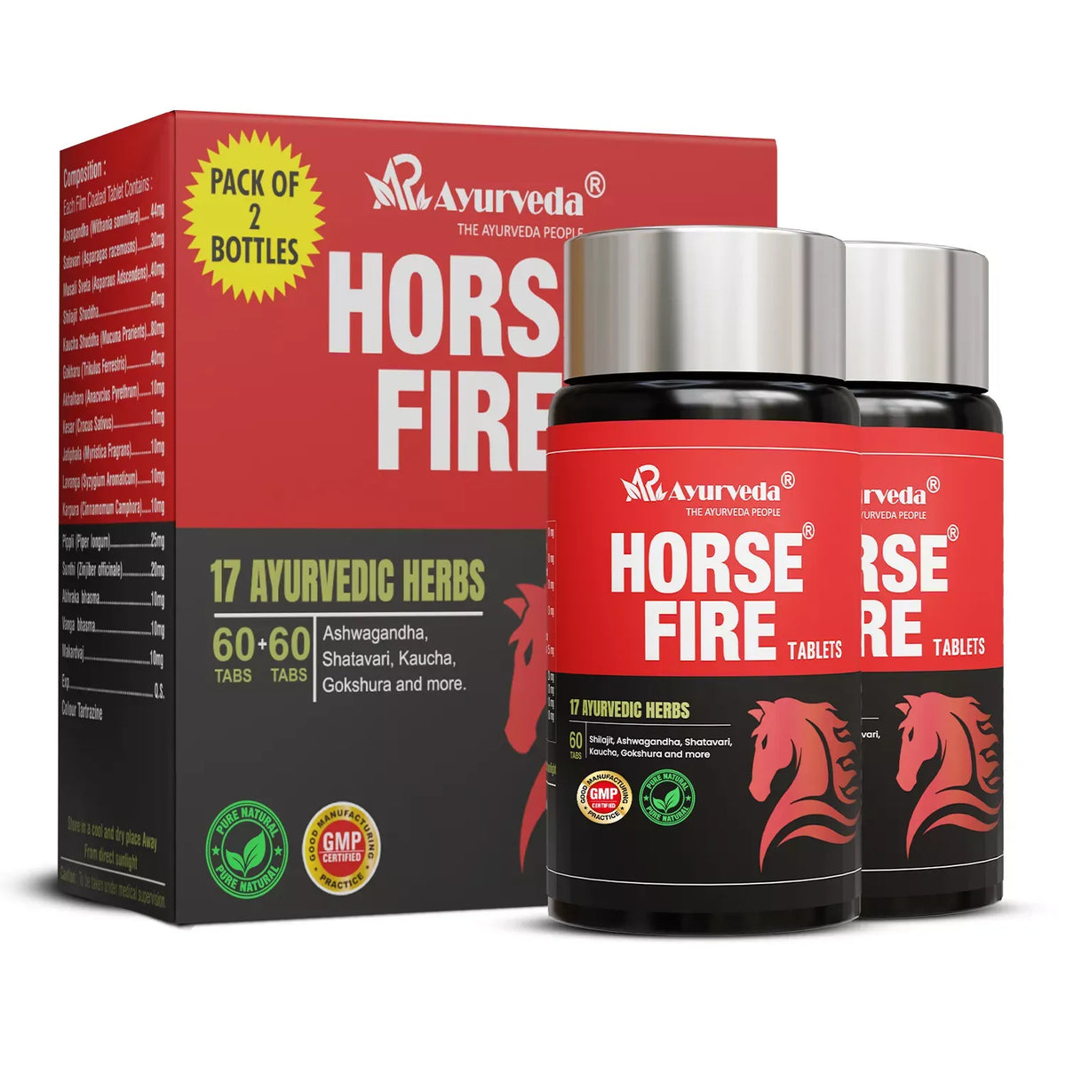Horse Fire Tablets - Promotes Natural Energy and Daily Wellness