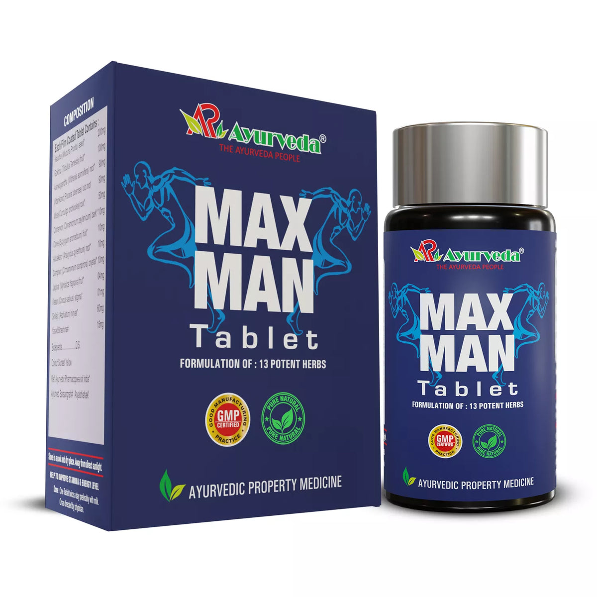 Max Man Tablet - Men's Daily Wellness & Energy Support