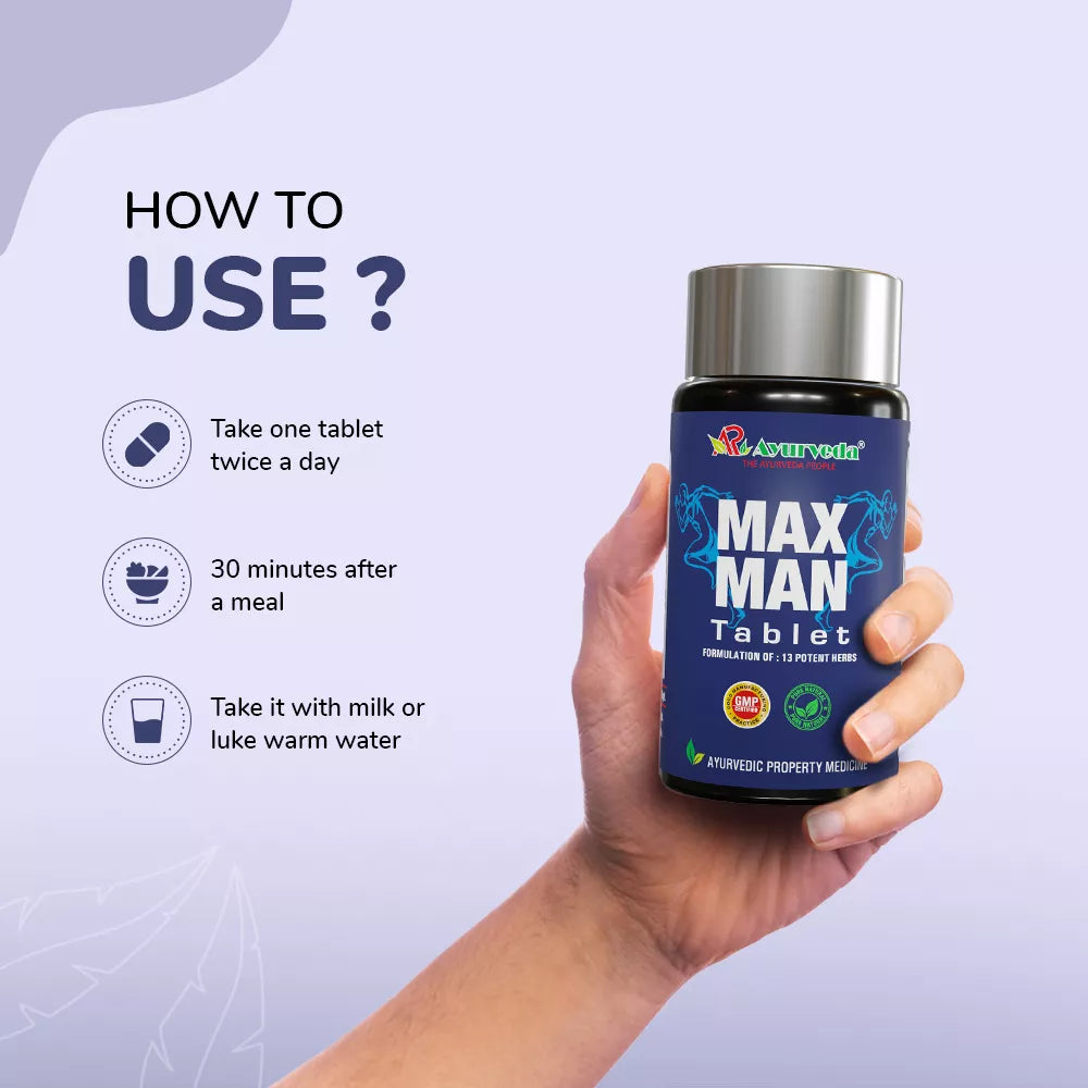 Max Man Tablet - Men's Daily Wellness & Energy Support