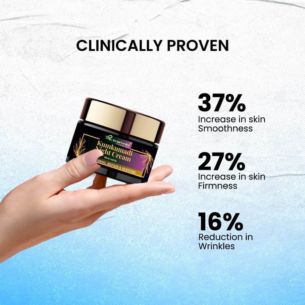 Kumkumadi Night Cream for Brighten Skin