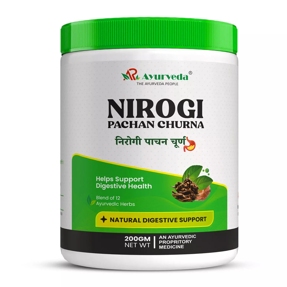 Nirogi Pachan Churna - Ayurvedic herbal powder