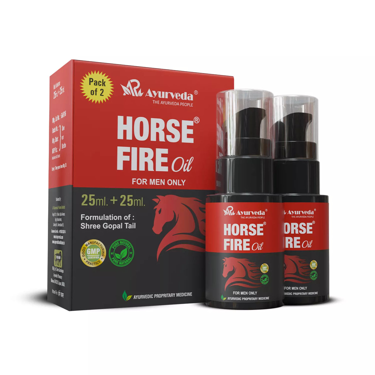 Horse Fire Oil- Helps to Improve Male Wellness