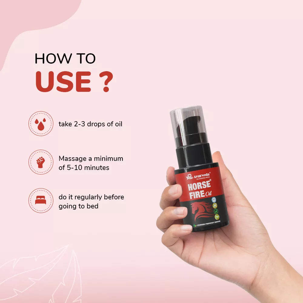 Horse Fire Oil- Helps to Improve Male Wellness