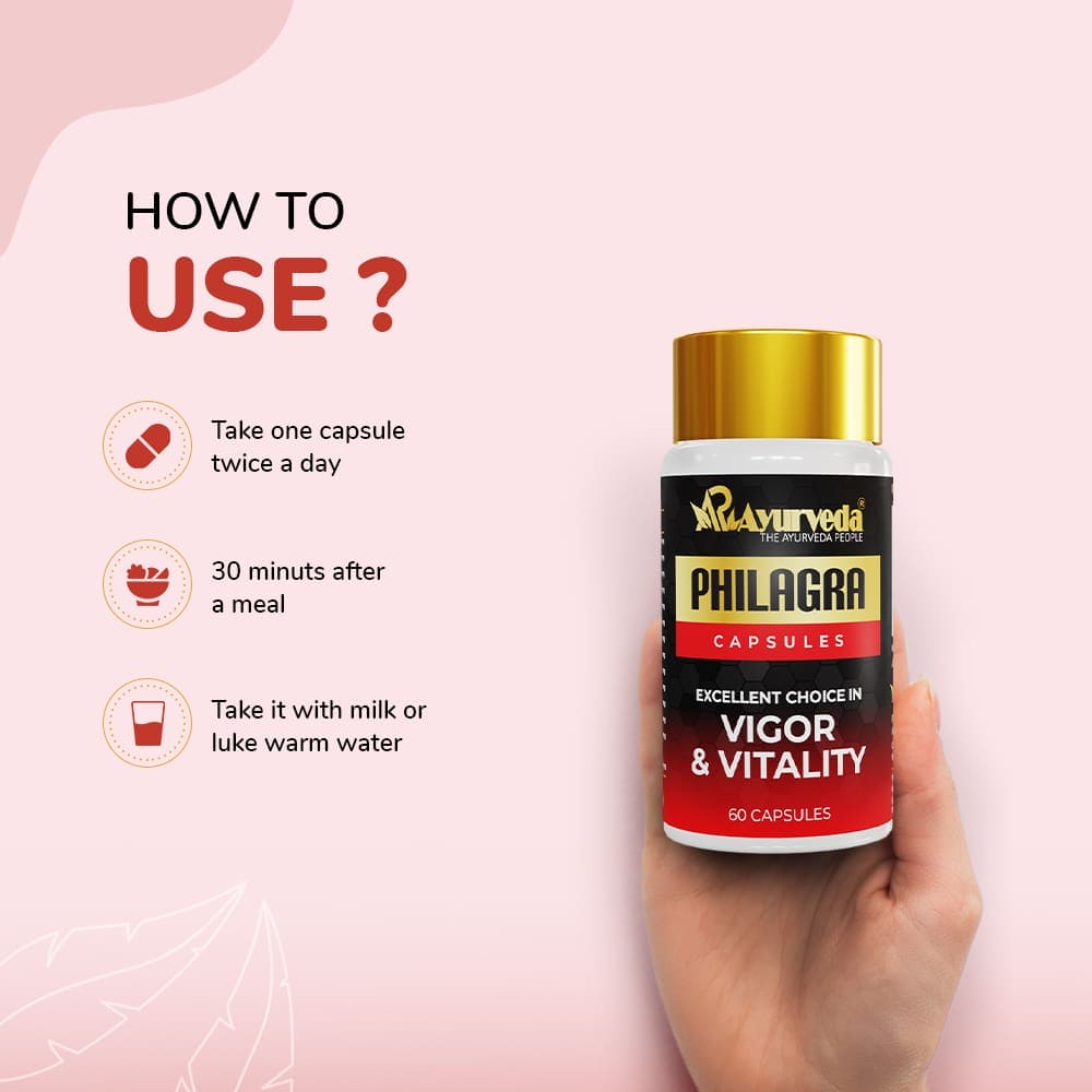 Philagra - Vigor and Vitality Capsule for Men | 60 Capsules