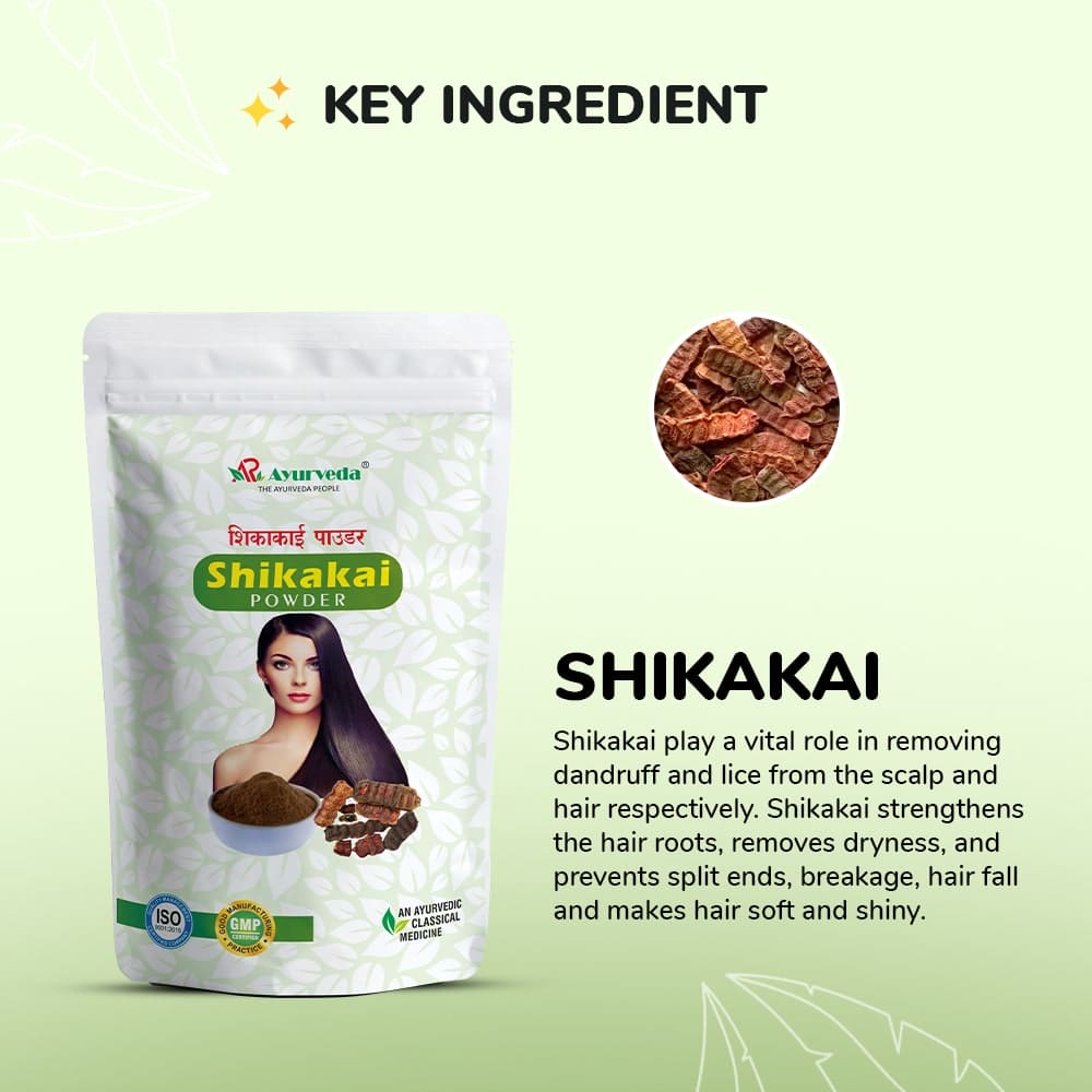 Shikakai Powder- Best Ayurvedic Formulation For Hair Care