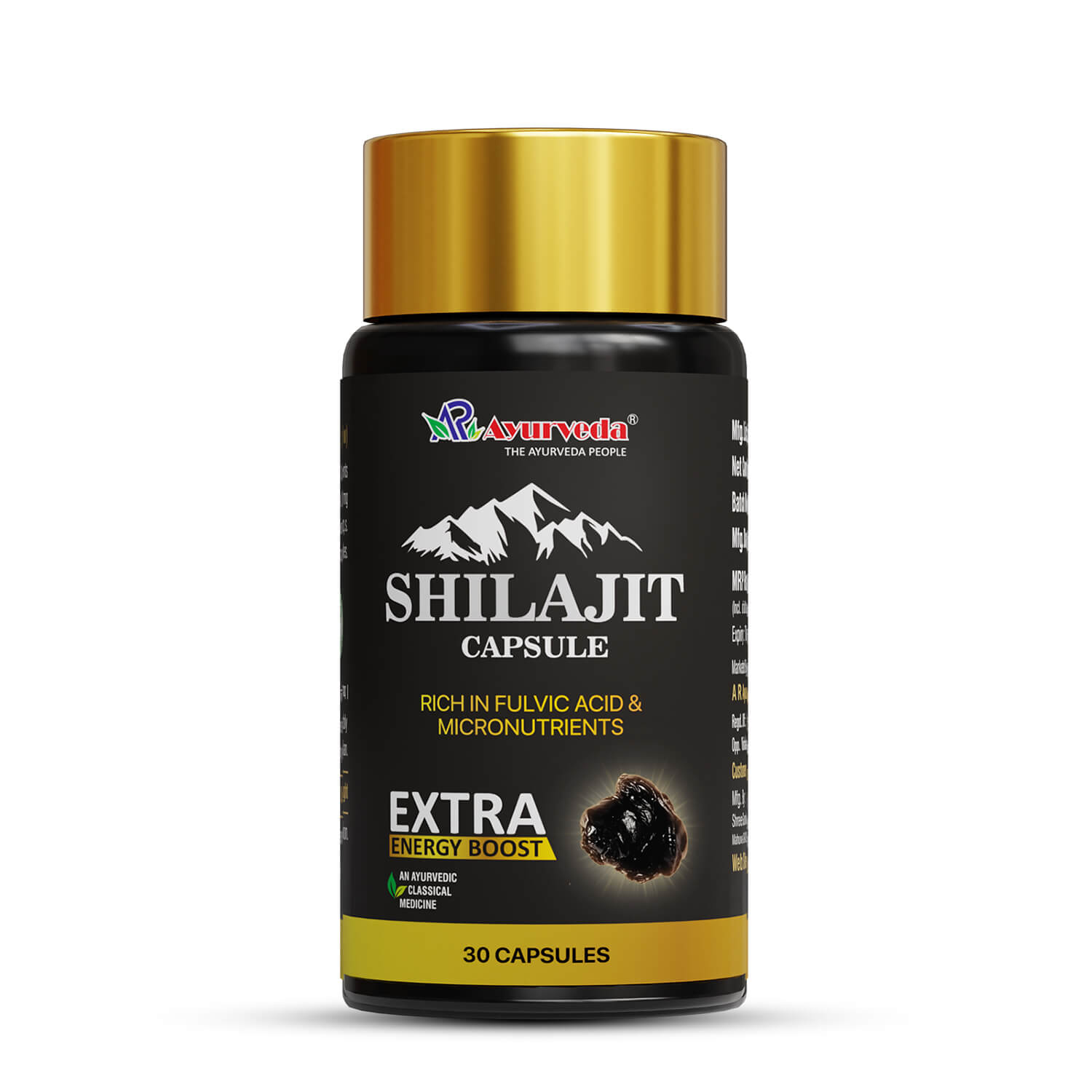 Shilajit Capsule- Supports Natural Energy