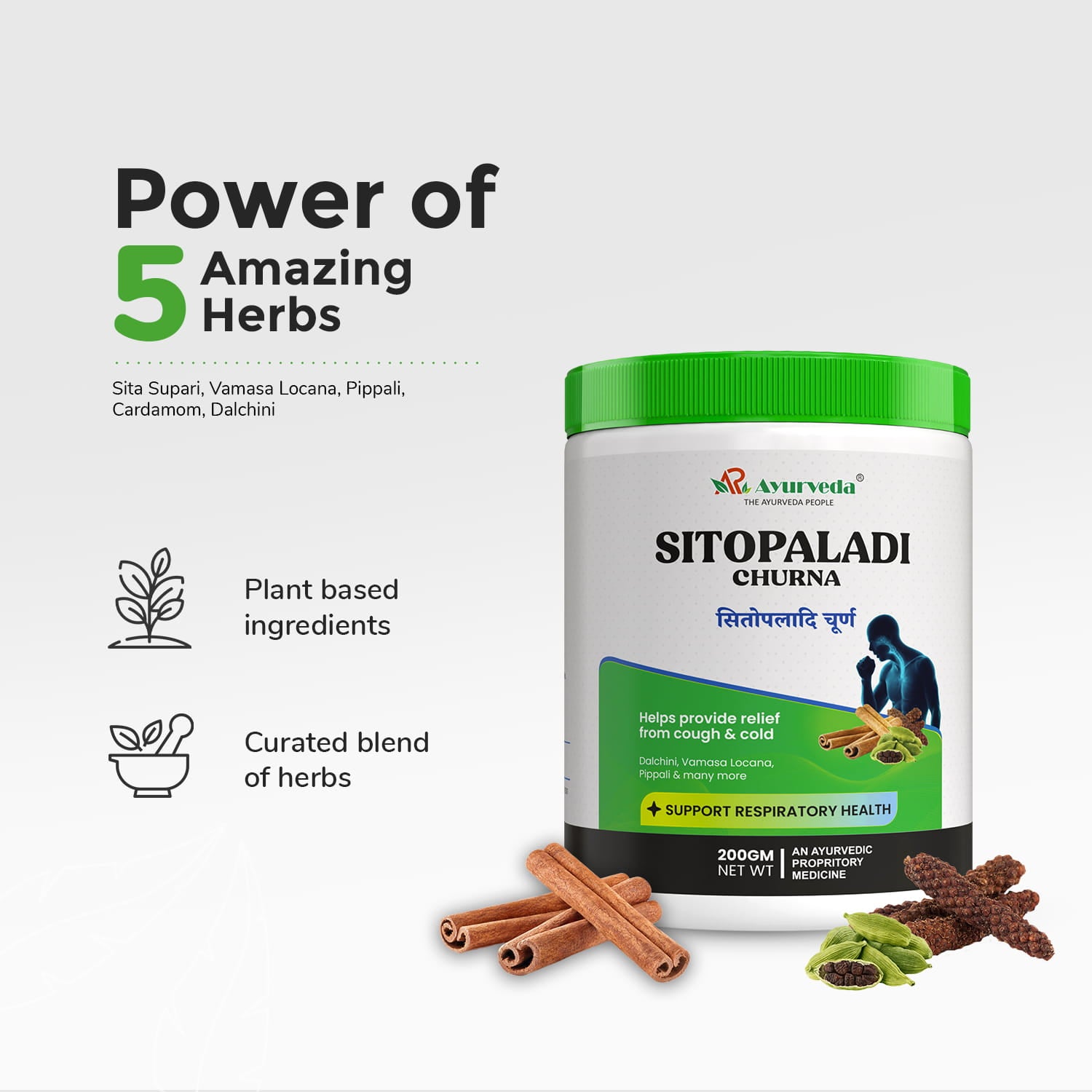 Sitopaladi Churna- Ayurvedic Support for Respiratory Comfort