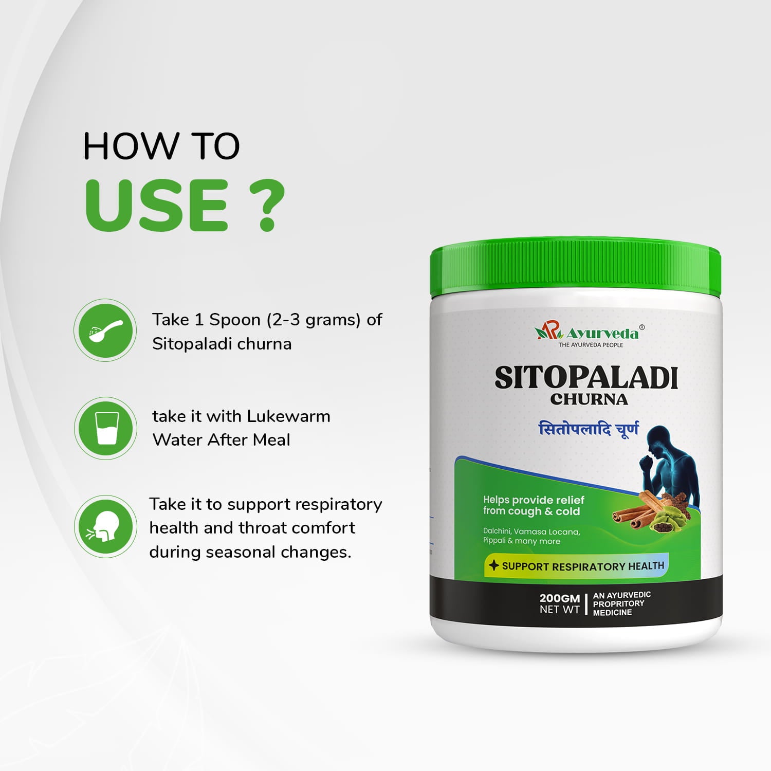 Sitopaladi Churna- Ayurvedic Support for Respiratory Comfort