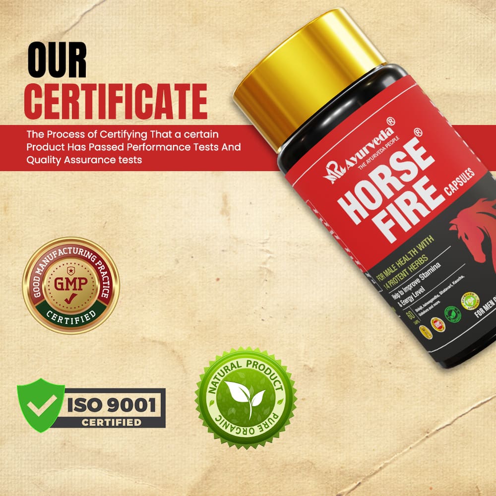 Horse Fire Capsule- Ayurvedic Product to boost Energy & Power