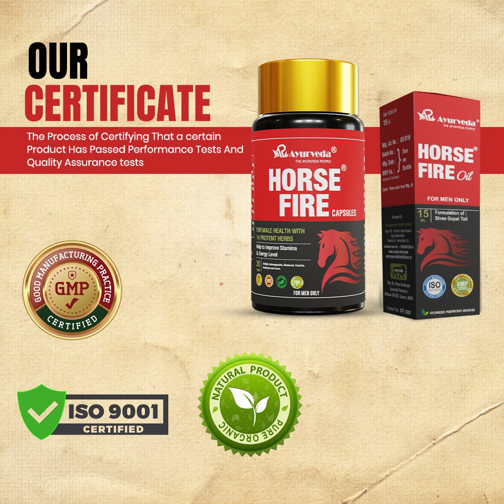 Horse Fire Capsule & Oil- Boost Your Sexual Health