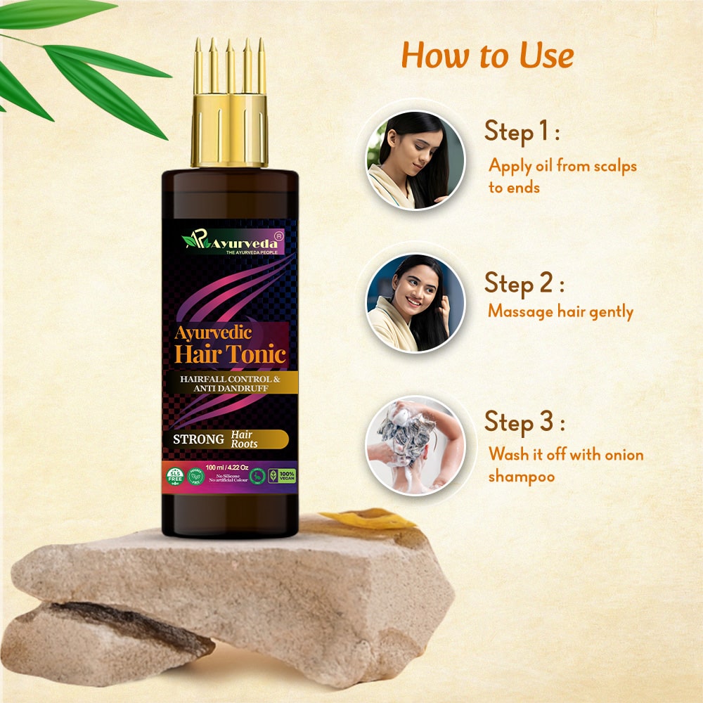 Ayurvedic Hair Tonic for strong and soft hair