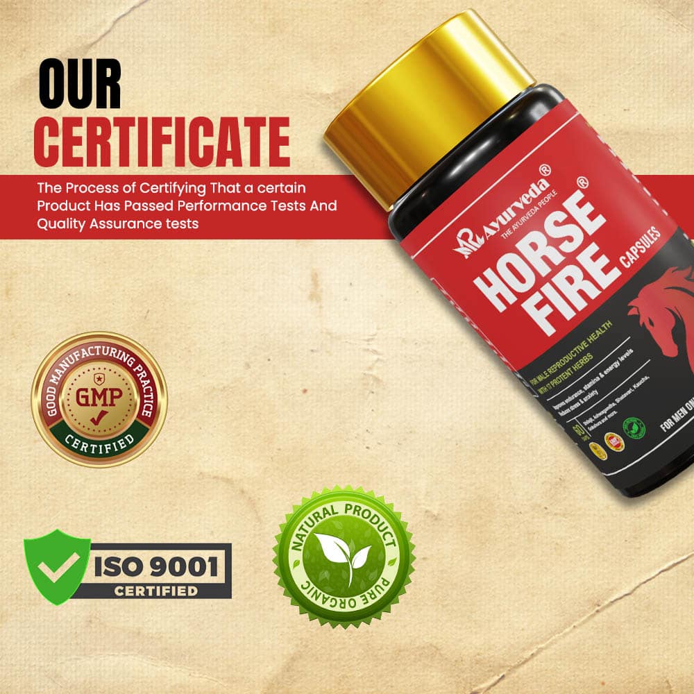 Horse Fire Capsule- Ayurvedic Product to boost Energy & Power