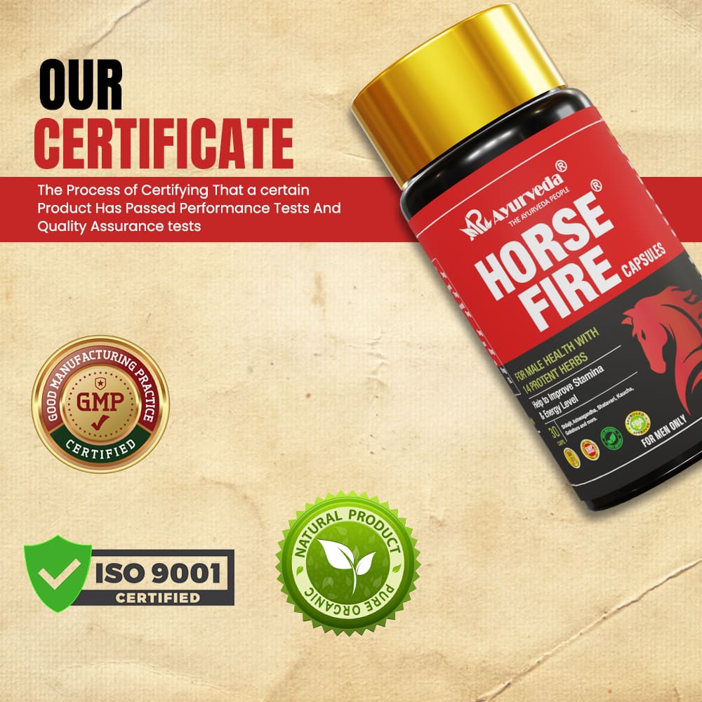 Horse Fire Capsule- Ayurvedic Product to boost Energy & Power