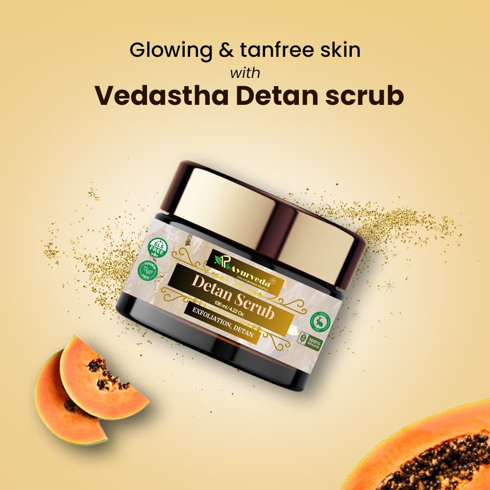 Detan Scrub- Quality ayurvedic glowing skin product